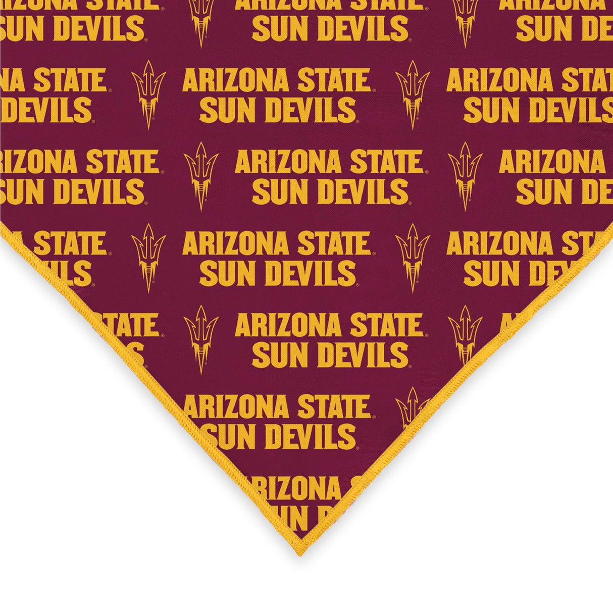 Arizona State Sun Devils Officially Licensed Bandana for Dogs and Cats | Fits Pets Great Gift Idea | Easy-to-Tie (Large, 28")