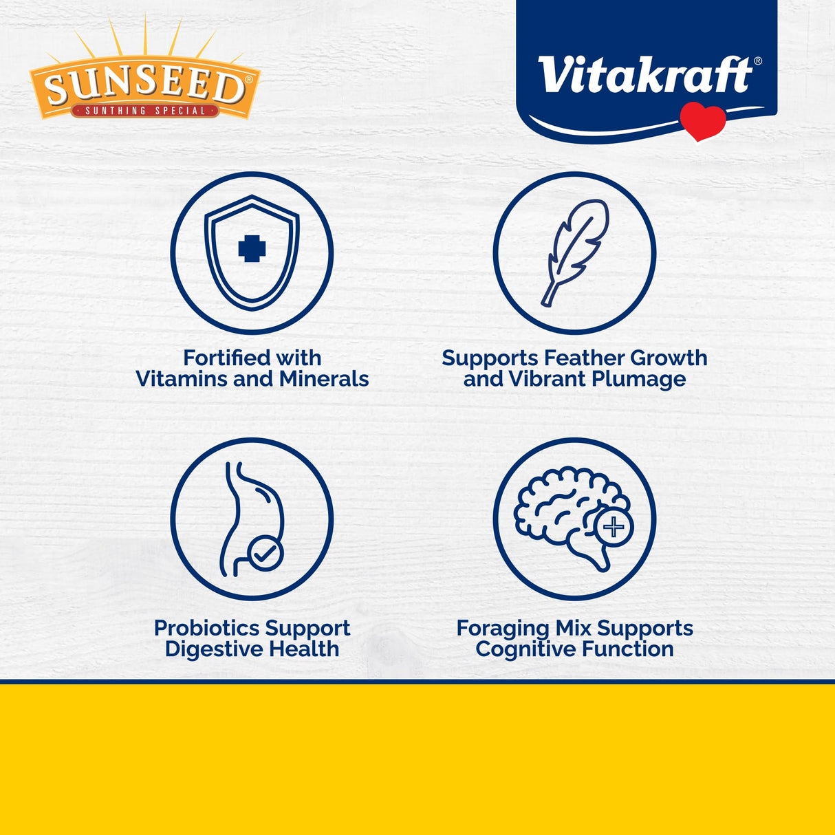 Vitakraft Vita Smart Gourmet Cockatiel and Lovebird Food - Vitamin-Fortified - Daily Pet Bird Food 4 Pound (Pack of 1)