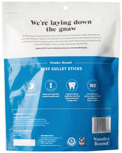 Load image into Gallery viewer, Wonder Bound Beef Gullet Sticks Dog Treats, 5-6 Inch, Pack of 25, Highly Digestible, Minimally Processed, 7.05 Ounce, 25 Count (Pack of 1)