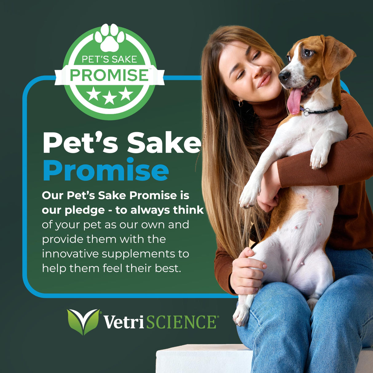VETRISCIENCE Veterinary Strength Healthy Hip & Joint Chews - Joint Health Supplement for Dogs Over 60 Pounds - Supports Mobility & Flexibility in Large Dogs - 60 Count
