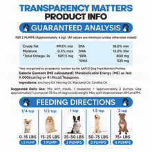 Load image into Gallery viewer, Omega 3 Fish Oil for Dogs - Better Than Salmon Oil - Dog Fish Oil Supplement to Reduce Shedding & Itching - Supports Joints, Brain, and Heart Health - Skin and Coat Supplement - Liquid Fish Oil