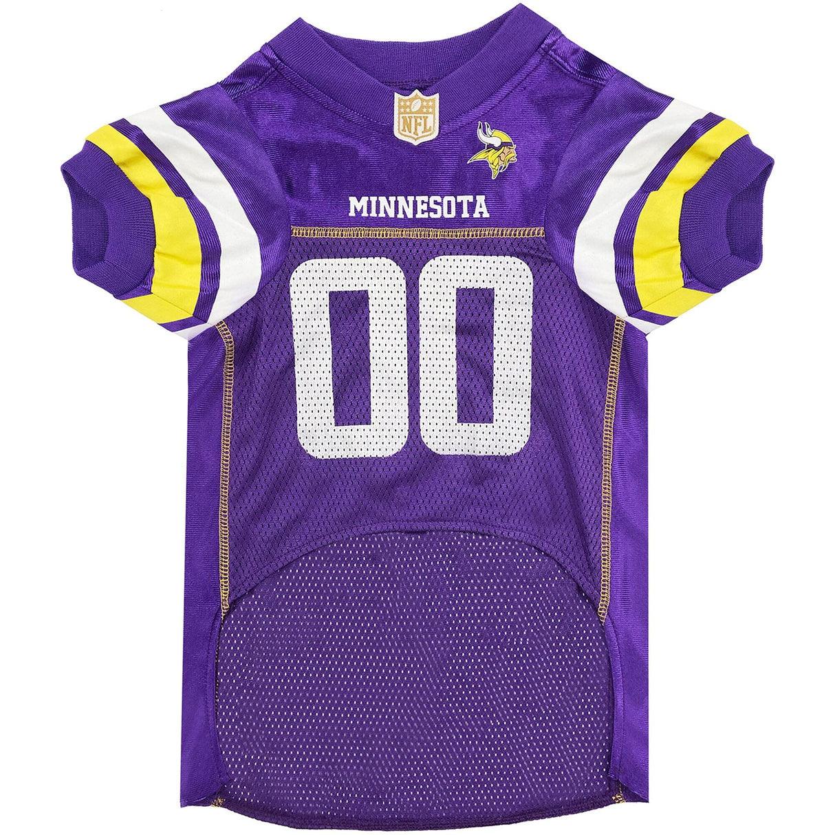 Pets First NFL Minnesota Vikings Dog Jersey, Size X-Small, Football Shirt Costume for Pet, Dog Sports T-Shirt, NFL Team Clothing for Cats, Licensed Pet Apparel Available in 7 Sizes and 32 Teams