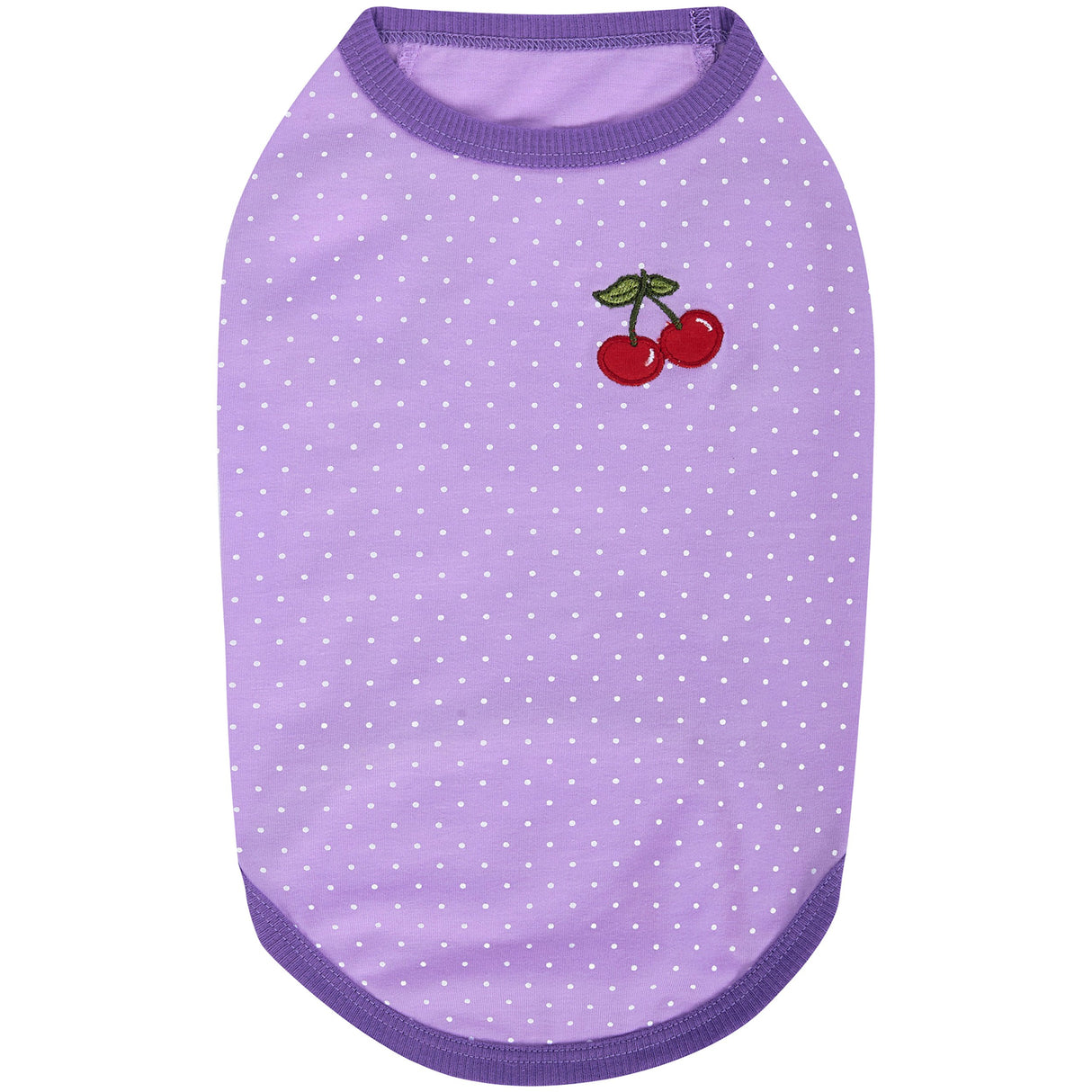 Blueberry Pet Pack of 2 Soft & Comfy Spring Hope Floral Cotton Blend Dog T Shirts Tank Top, Back Length 10", Clothes for Dogs