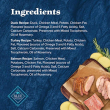 Load image into Gallery viewer, Blue Buffalo Wilderness Variety Pack Dog Treats Made with Natural Ingredients Duck Turkey & Salmon