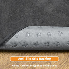 Load image into Gallery viewer, Dog Pee Pad Washable Extra Large, 72x72 Instant Absorb Training Pads, Non-Slip Pet Playpen Mat Waterproof Reusable Floor Mat for Puppy, Senior Dog Whelping Incontinence Housebreaking