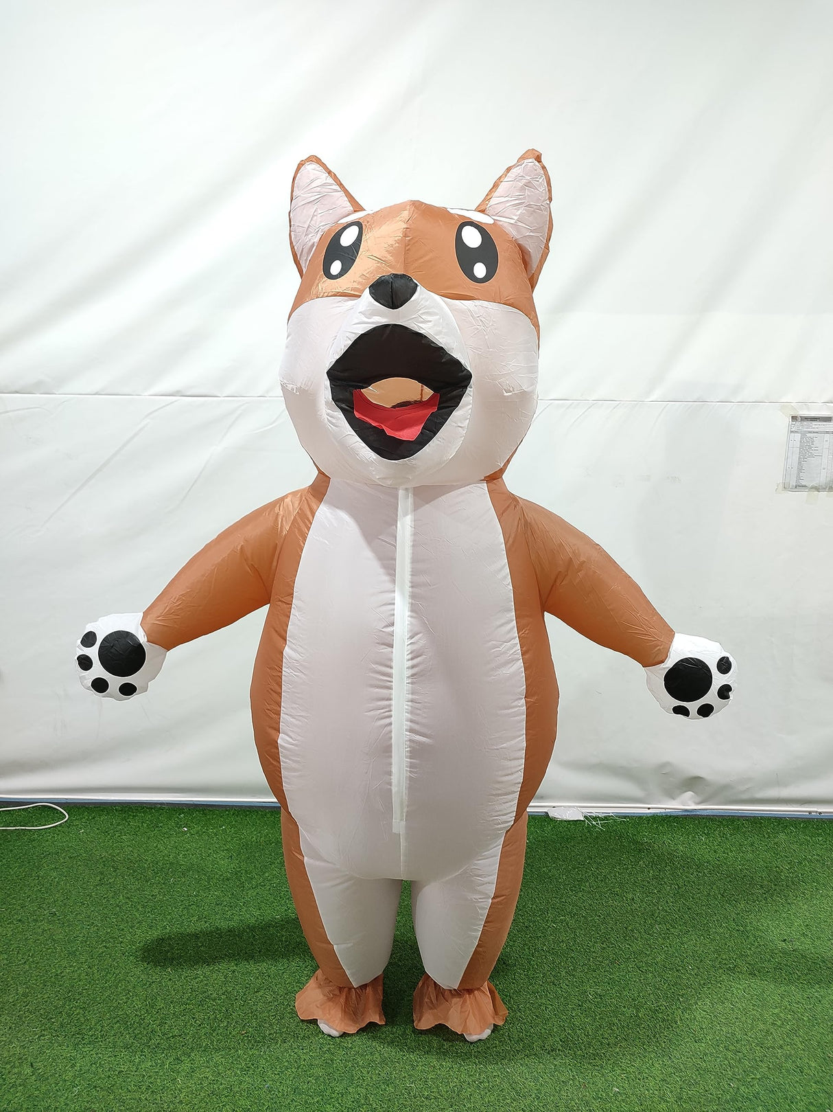 Moon Fwends Adult Inflatable Costume of Shiba Dog (Large)
