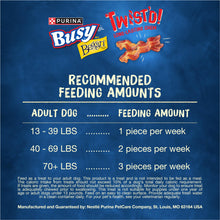 Load image into Gallery viewer, Purina Busy With Beggin' Dog Treats, Twist'd - 10 Count (Pack of 1)