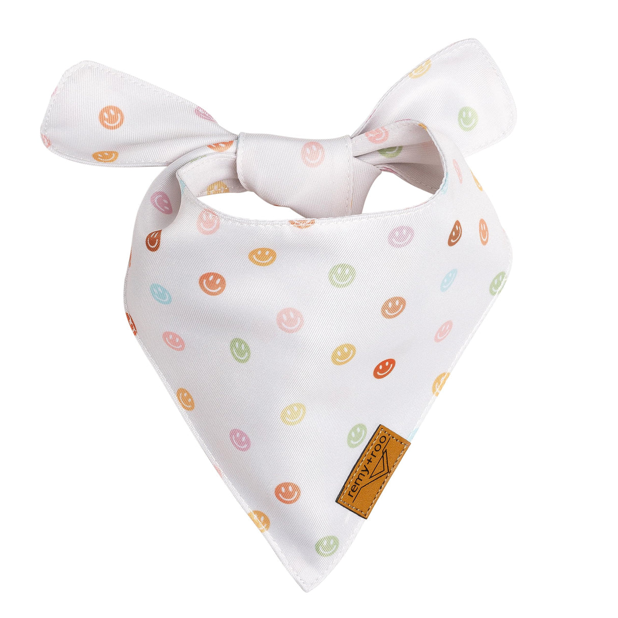 Remy+Roo Large Spring Dog Bandanas - 4 Pack Daisy Set | Premium Durable Adjustable Polyester Fabric | Patented Shape Girl Dog Bandana, Trendy Pattrens, Floral Dog Bandana