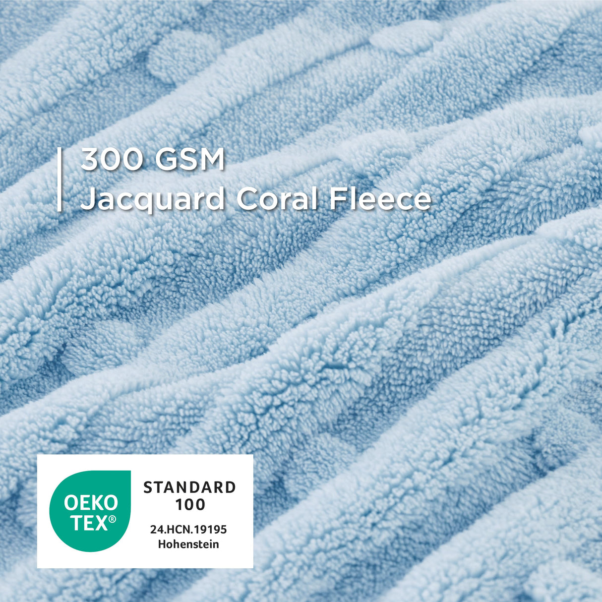 Bedsure Dog Blanket for Large Dogs Washable - Fluffy Fuzzy Puppy Cat Blanket with Premium 300GSM Coral Fleece Soft for Pet Kitten Doggy, Blue, 40x50IN