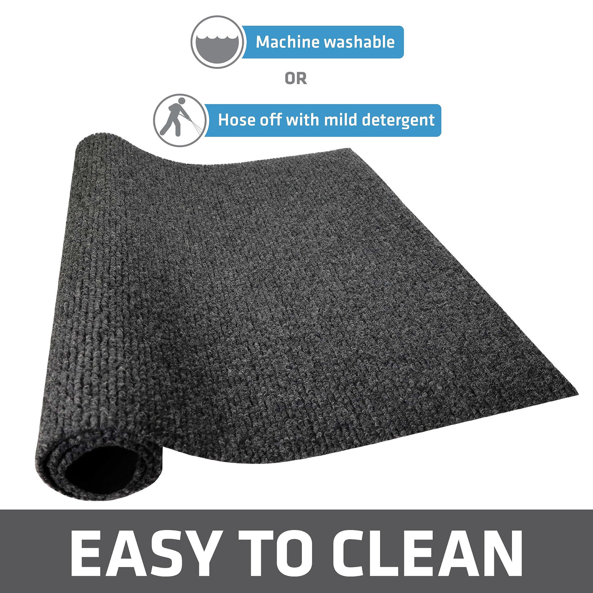 Drymate Premium Dog Crate Mat Liner, Absorbent, Waterproof, Non-Slip, Washable Puppy Pee Pad for Kennel Training - Use Under Pet Cage to Protect Floors, Cut to Fit Design (USA Made) (Dgrey)(30”x45”)