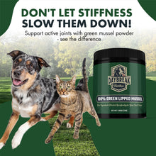 Load image into Gallery viewer, Pure Green Lipped Mussel Powder for Dogs and Cats - 100% New Zealand Green Lipped Mussels - Anti Inflammatory Supplement & Vitamins to Help Your Pet Deal with Arthritis, Joint Pain Relief - 75 Grams