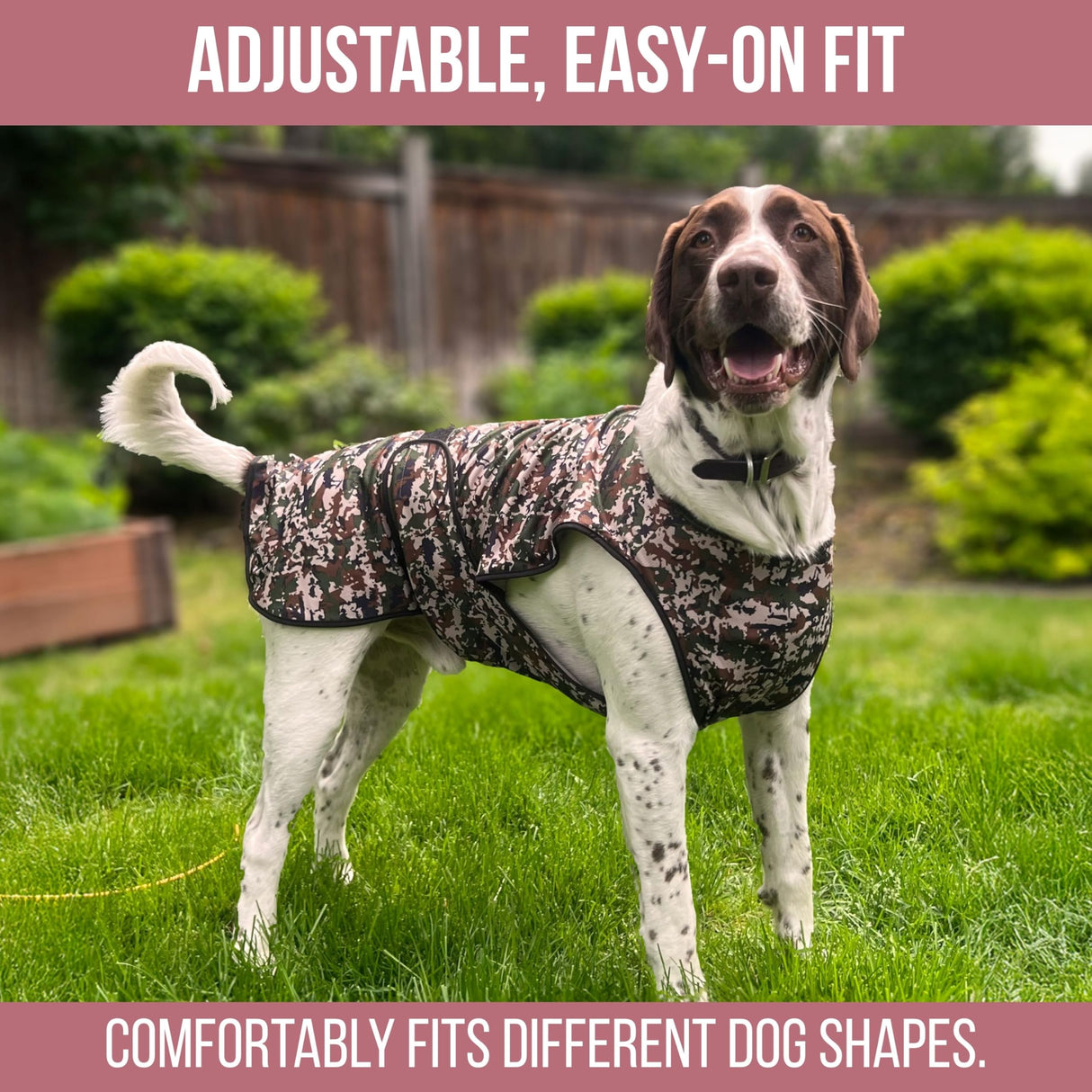 LUCOLOVE Dog Cooling Vest - 2-Layer Cooling with Soft Microfiber Fabric - Lightweight, Adjustable and Comfortable - UV Protection for Small to Large Dogs - Relief in Hot Weather (Green, Small)