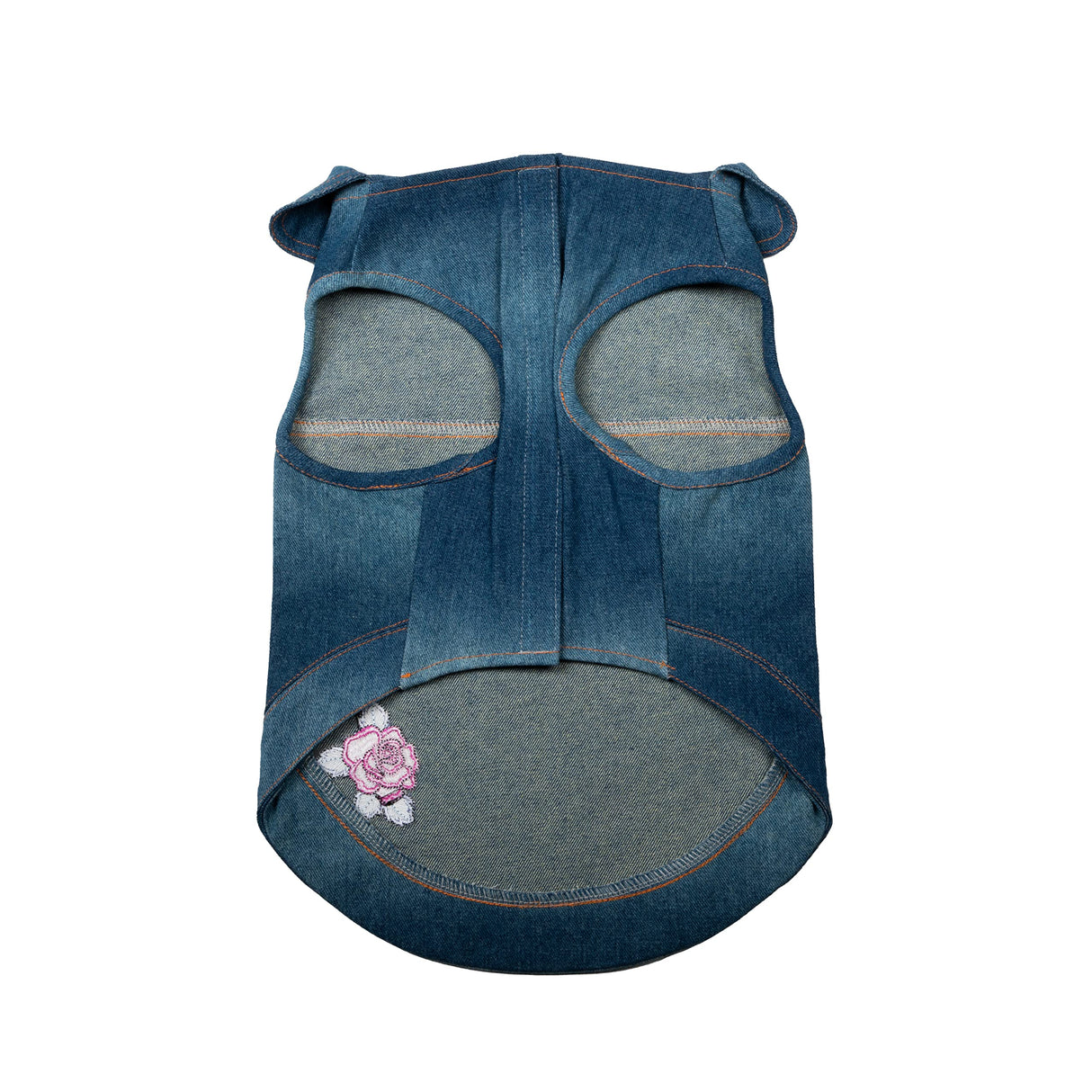 Dolly Doggy Parton Blue Denim Jacket with Collar for Dogs, Dog Apparel (Pack of 2)