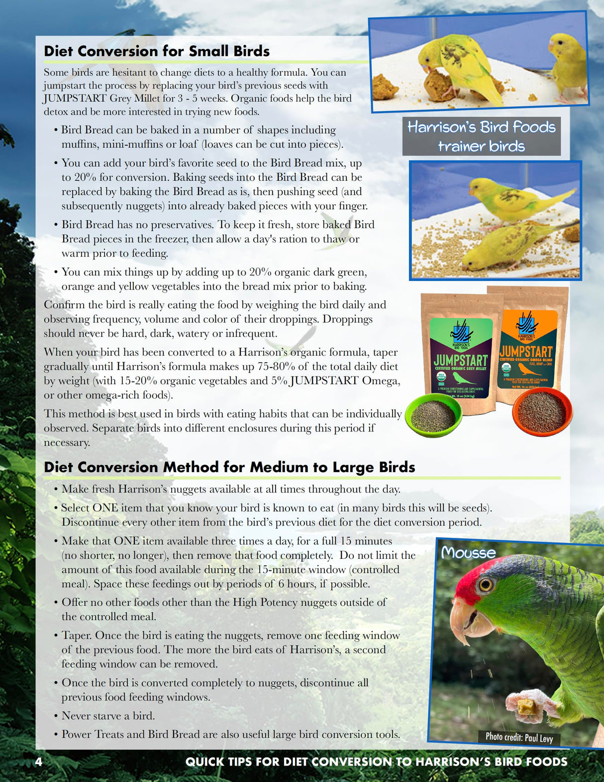 Harrison's Bird Foods Bird Food Adult Lifetime Fine Certified Organic Non-GMO Formula Bird Food 1lb