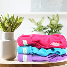 Load image into Gallery viewer, wegreeco Washable Reusable Premium Female Dog Diapers, Medium Large Small Dog Doggie Puppy & Doggy Diapers Female,Period Panties in Heat (Pack of 3, Large)