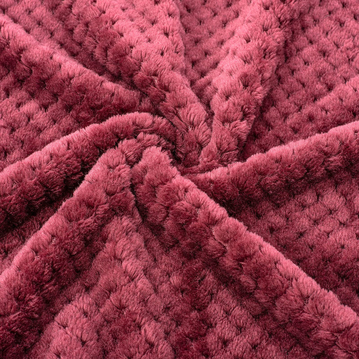 Ruby Red Pet Blanket - Warm Soft Fuzzy Blankets for Puppy, Kitten, Small, Medium, Large Dogs & Cats - Plush Fleece Throws for Bed, Couch, Sofa, Travel (L/40" x 48")