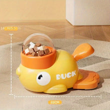 Load image into Gallery viewer, Dog Puzzle Feeder Interactive Pet Food Treat Dispenser Cartoon Duck Design Pet Snack Feeder for Dog Training Mental Enrichment