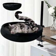 Load image into Gallery viewer, Cat Bed for Desk Modern with 2 Washable Mat for Furniture Living Room Indoor Desk Mount Perch 360 Degree Rotatable Indoor Cats