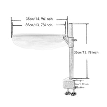 Load image into Gallery viewer, Cat Bed for Desk Modern with 2 Washable Mat for Furniture Living Room Indoor Desk Mount Perch 360 Degree Rotatable Indoor Cats