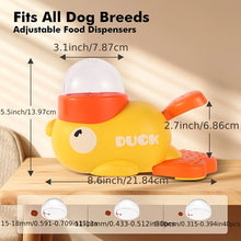 Load image into Gallery viewer, Dog Puzzle Feeder Interactive Pet Food Treat Dispenser Cartoon Duck Design Pet Snack Feeder for Dog Training Mental Enrichment