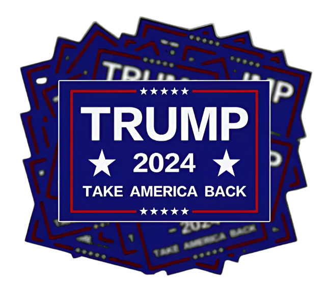 π₯ 5PCS SET DONALD TRUMP NEW 2024 STICKERS DECALS TAKE SAVE AMERICA BACK MAGA!