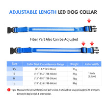 Load image into Gallery viewer, MASBRILL Dog Collar Luminous Pet Supplies Dog Collar Waterpoof Safety Collars dropship