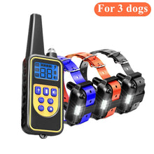 Load image into Gallery viewer, Electric Dog Training Collar Waterproof Dog Bark Collar Pet With Remote Control Rechargeable Anti Barking Device All Size Dogs
