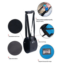 Load image into Gallery viewer, Dog Harnesses Pet Lifting Support Vest Old Injured Dog Walking Dog Vest Stair Support Adjustable Dog Sling Back Legs Hip Support
