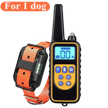 Load image into Gallery viewer, Electric Dog Training Collar Waterproof Dog Bark Collar Pet With Remote Control Rechargeable Anti Barking Device All Size Dogs