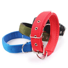 Load image into Gallery viewer, Solid Dog Collars Nylon Dog Collar For Small Medium Large Dogs Teddy Keji Pitbull Bulldog Beagle