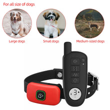 Load image into Gallery viewer, Electric Dog Training Collar Shock Vibration Sound Waterproof Dogs Anti Barking Collar for All Size Pet Training Tool 