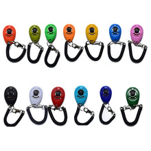 Load image into Gallery viewer, Dog Training Clicker Pet Cat Plastic New Dogs Click Trainer Aid Tools Adjustable Wrist Strap Sound Key Chain Dog Supplies
