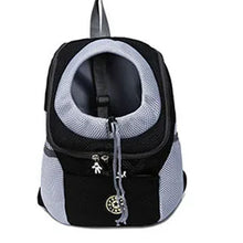 Load image into Gallery viewer, Outdoor Pet Dog Carrier Bag Portable Travel Backpack Front Bag Double Shoulder Mesh Backpack Head Carrying Bags For Cat