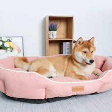 Load image into Gallery viewer, All-season Large Dog Bed House for Cats basket Elastic Big Space Dog Sofa Sleeping Mat Winter Warm Dog Cushion