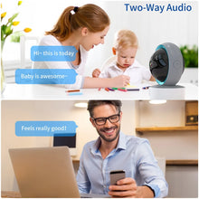 Load image into Gallery viewer, Pets Camera with 2 Way Intercom Smart Motion Sense Indoor Camera for Home Safety WIFI Dog Camera with PTZ 355° Shooting Camera