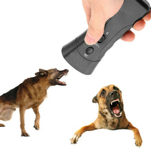 Load image into Gallery viewer, Dog Bark Deterrent Device Ultrasonic Dog Training Tool Bark Collar Alternative Stops Bad Behavior for Home Battery Operated