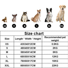 Load image into Gallery viewer, Bed for Dog Cat Pet Square Plush Kennel Medium Small Dog Sofa Bed Cushion Pet Calming Dog Bed House Pet Supplies Accessories