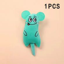 Load image into Gallery viewer, Cartoon animal toys are durable and bite resistant plush and interactive pet toys are suitable for cats to play at home