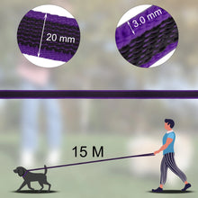 Load image into Gallery viewer, 1.5M/2M/5M/3M/15M Medium small Long Dog Leash Latex Silk Easy and Convenient Training Big Dual color dog leash 10 meters