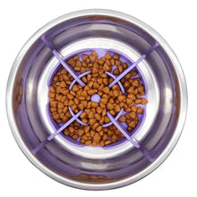 Load image into Gallery viewer, Pet Bowl Slow Feeder | Silicone Dog Slow Feeder Bowl Large Breed | Pet Slower Food Feeding Dishes Interactive Bloat Stop Dog Bow