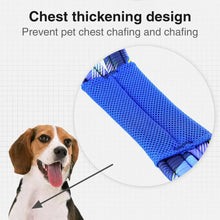 Load image into Gallery viewer, Pulling Harness For Dogs Puppy Harness Adjustable Reflective Dog Harness Outdoor Dog Rope Flexible Dog Training Rope For