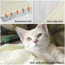 Load image into Gallery viewer, Self-Heating Pet Pads Blanket Puppy Pad Warming Cushion Mat for Cats Dogs Small Pets with Thermal Body Heat Reflecting Core Pad