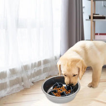 Load image into Gallery viewer, Pet Bowl Slow Feeder | Silicone Dog Slow Feeder Bowl Large Breed | Pet Slower Food Feeding Dishes Interactive Bloat Stop Dog Bow