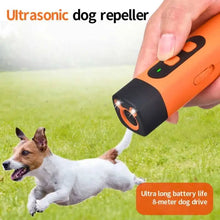 Load image into Gallery viewer, Anti Bark Device for Dogs with Torch LED Flashlight Ultrasonic Dog Repeller Barking Devices Stop Bad Behavior Dog Trainers Tool