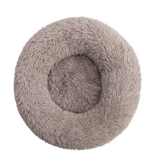 Load image into Gallery viewer, 40-110cm Round Pet Bed for Large Dog Bed Super Soft Cat Bed Long Plush Dog House for Medium Dog House Winter Warm Sleeping