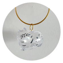 Load image into Gallery viewer, Dog/Cat Fur Memorial Charm Resin Keepsake Capsule for Cute Dog Hair Portable Keychain Pendant for Hair Rainbow Bridge Pendant