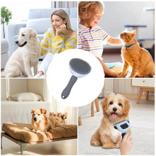 Load image into Gallery viewer, Pet Hair Shedding Comb Dog Cat Brush Grooming Long Hair Indoor Cats Brush Hair Remover Cleaning Beauty Slicker Pet Supplies