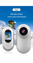 Load image into Gallery viewer, Toopro New Pet Camera Thumb Camera HD Outdoor Portable Cycling Sports Camera Student Camera With 360 ° Wide Angle Lens Camera