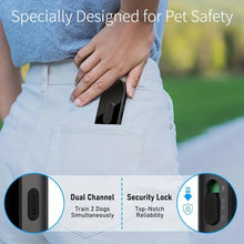 Load image into Gallery viewer, Dog Shock Collar with Remote, Dog Training Electric Collar, Waterproof Rechargeable,Dog Shock Collar with LED Light, Beep, Vibra