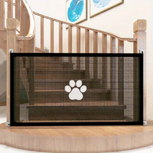 Load image into Gallery viewer, Dog Gate for Stairs - Pet House Screen Door with 4 Hooks, Indoor Safety Fence Barrier, Stairway Pet Gate for Dogs Cats